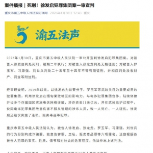 缅北徐发启犯罪集团案一审宣判